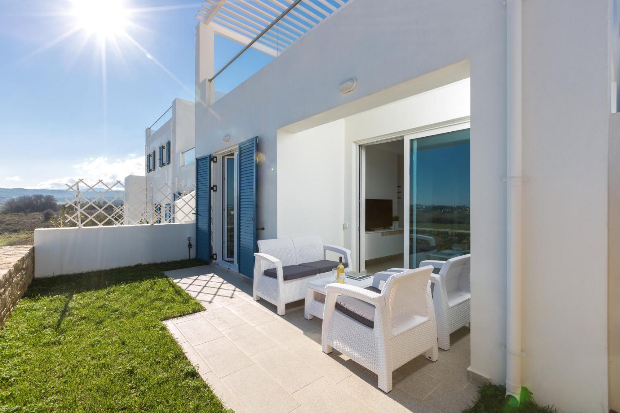 Triton Sea View Villa Georgioupoli Buitenkant foto