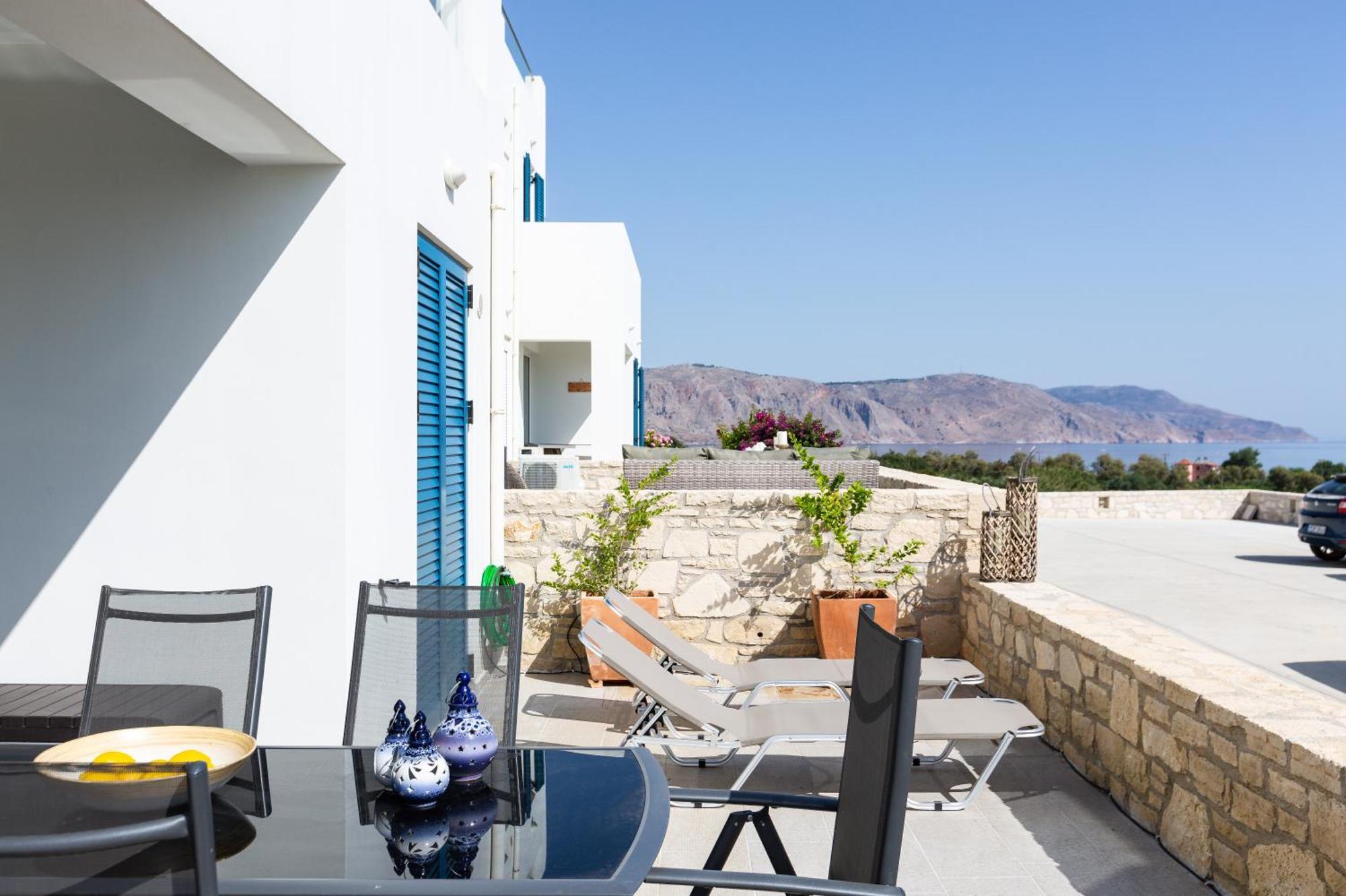 Triton Sea View Villa Georgioupoli Buitenkant foto
