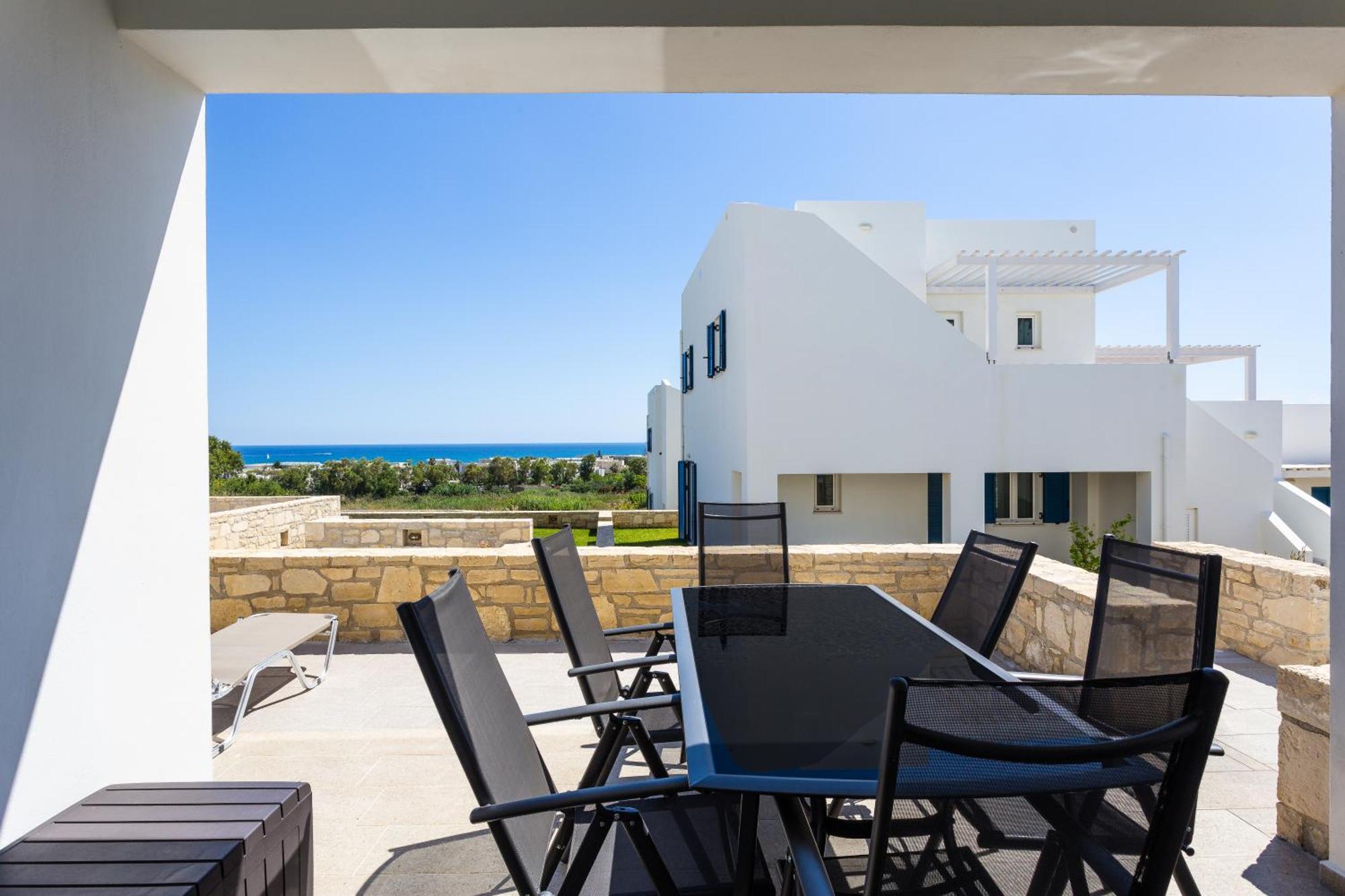 Triton Sea View Villa Georgioupoli Buitenkant foto