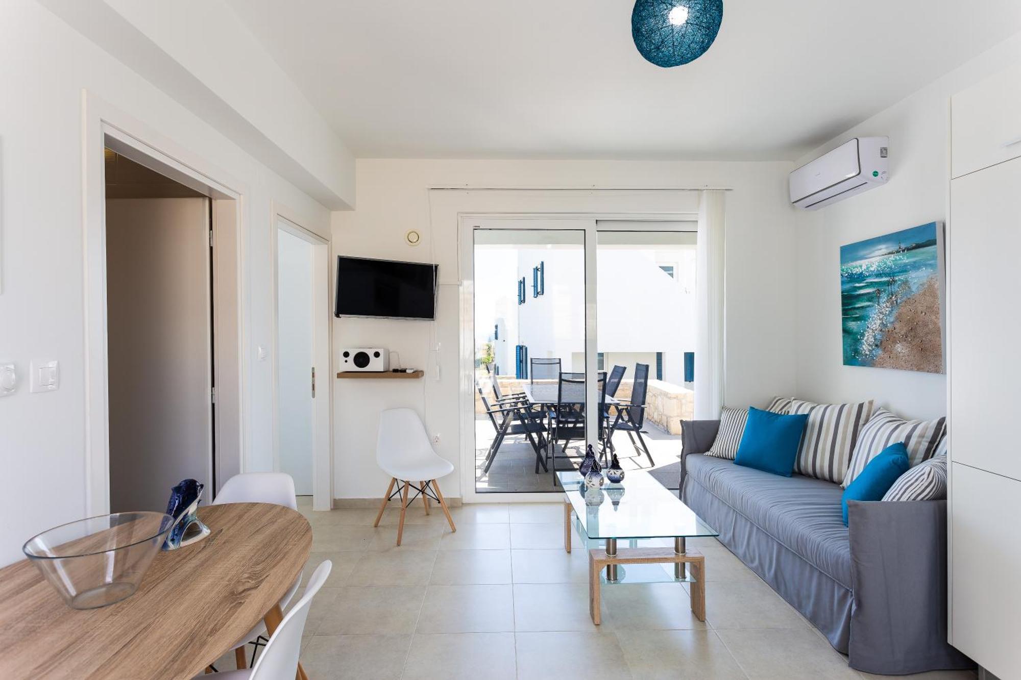 Triton Sea View Villa Georgioupoli Buitenkant foto