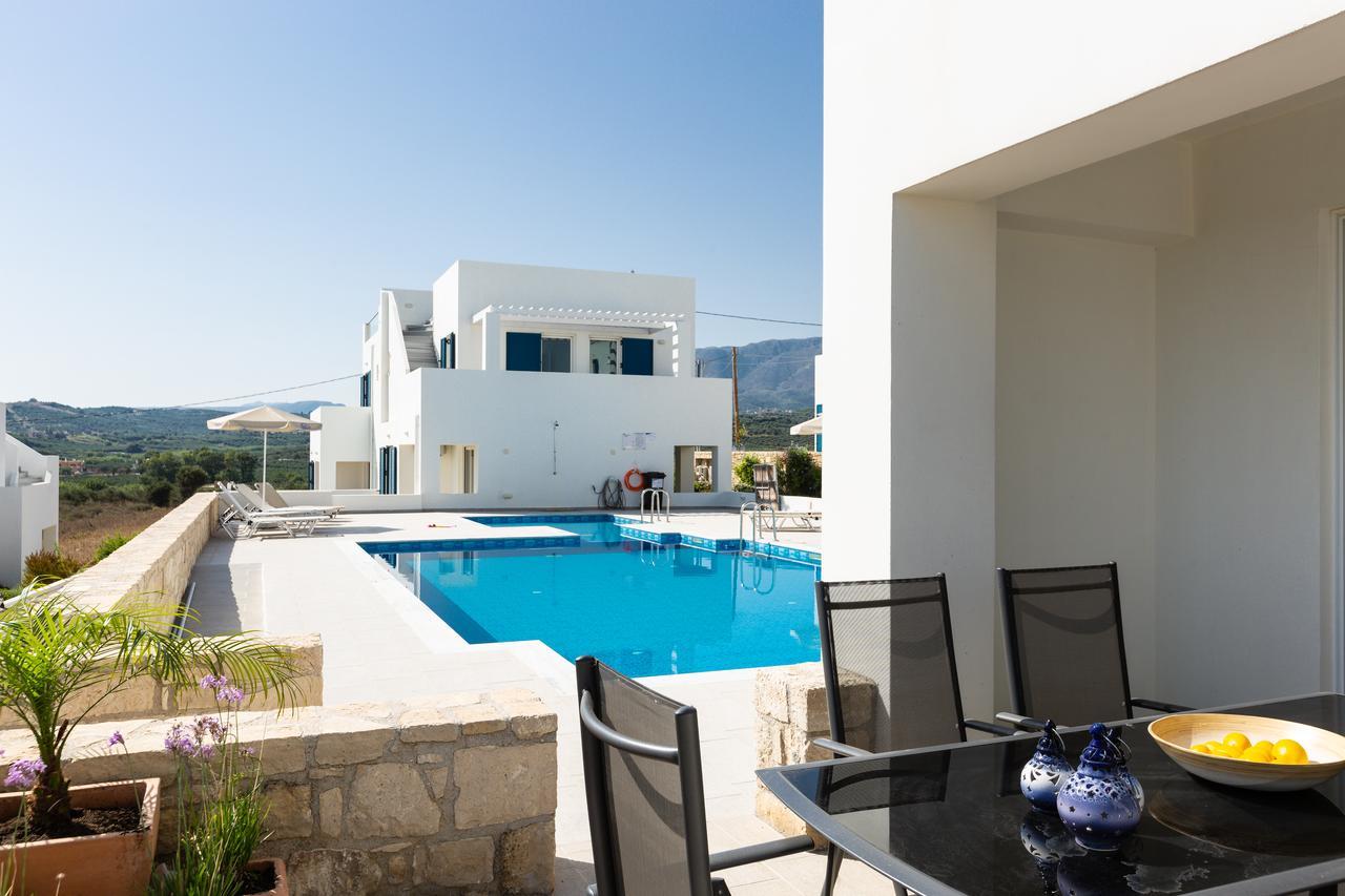 Triton Sea View Villa Georgioupoli Buitenkant foto