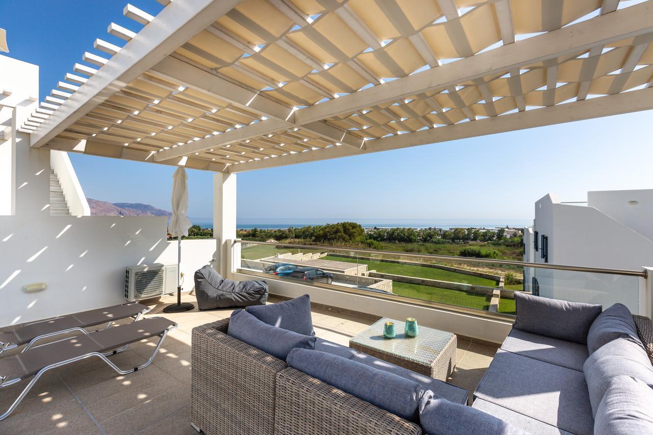 Triton Sea View Villa Georgioupoli Buitenkant foto