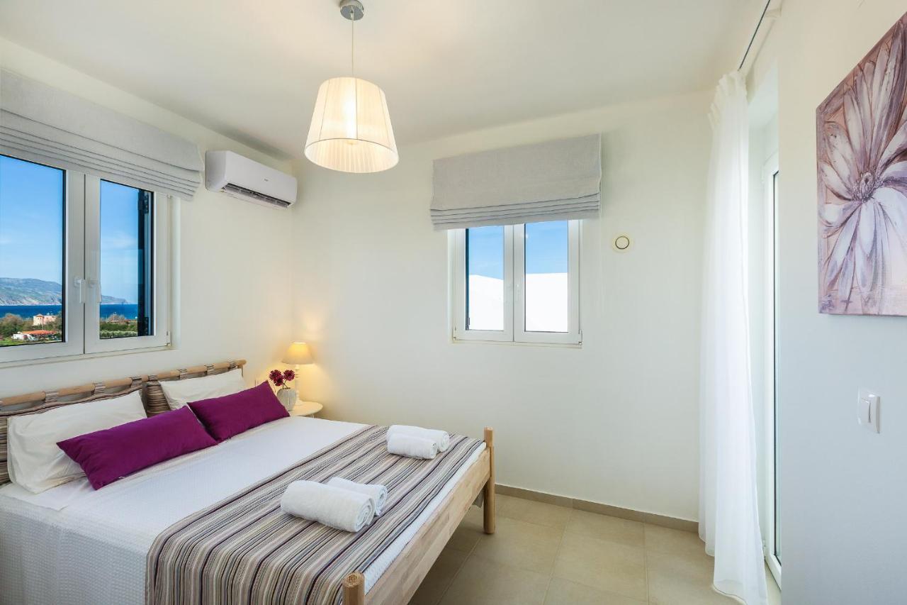 Triton Sea View Villa Georgioupoli Buitenkant foto