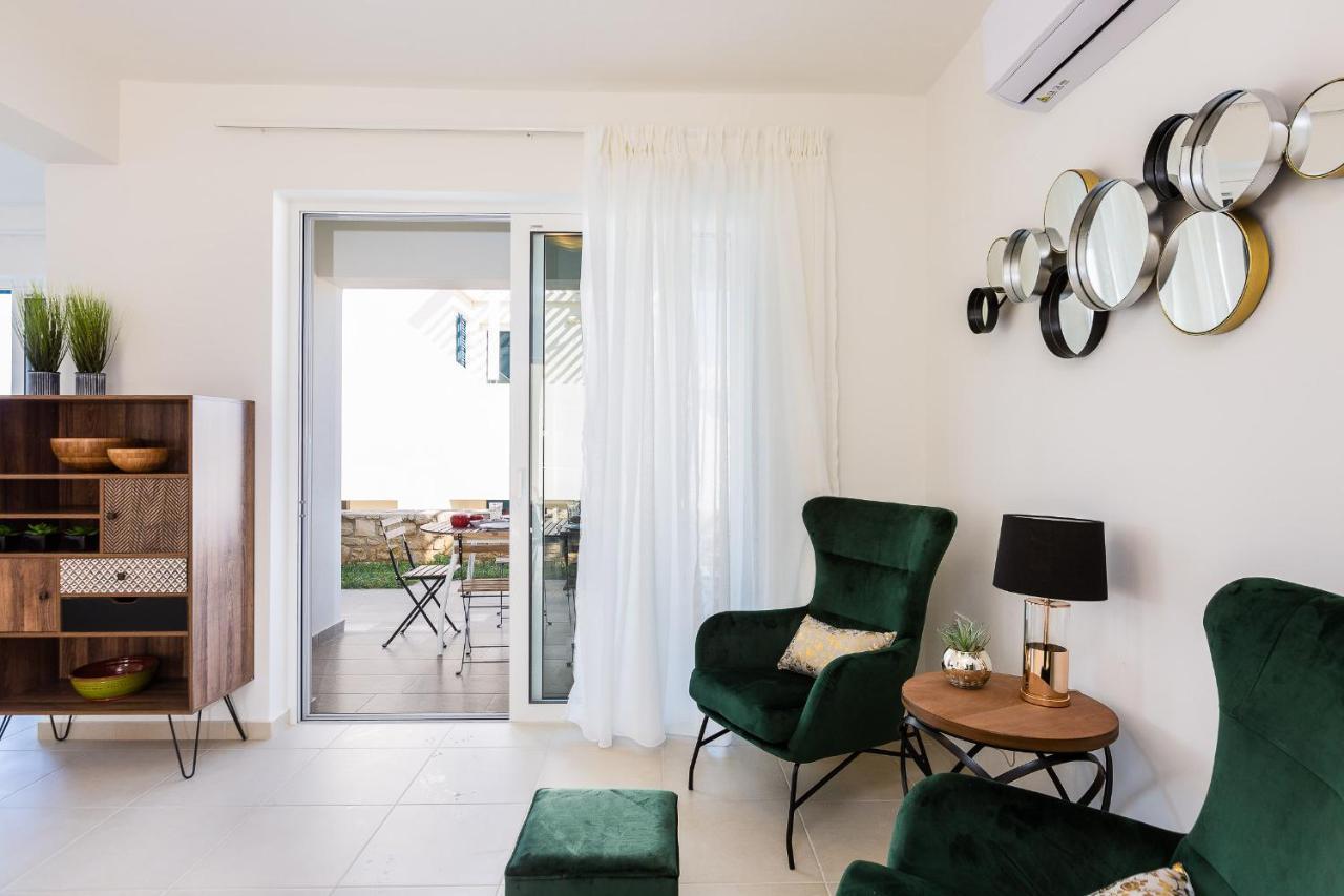 Triton Sea View Villa Georgioupoli Buitenkant foto