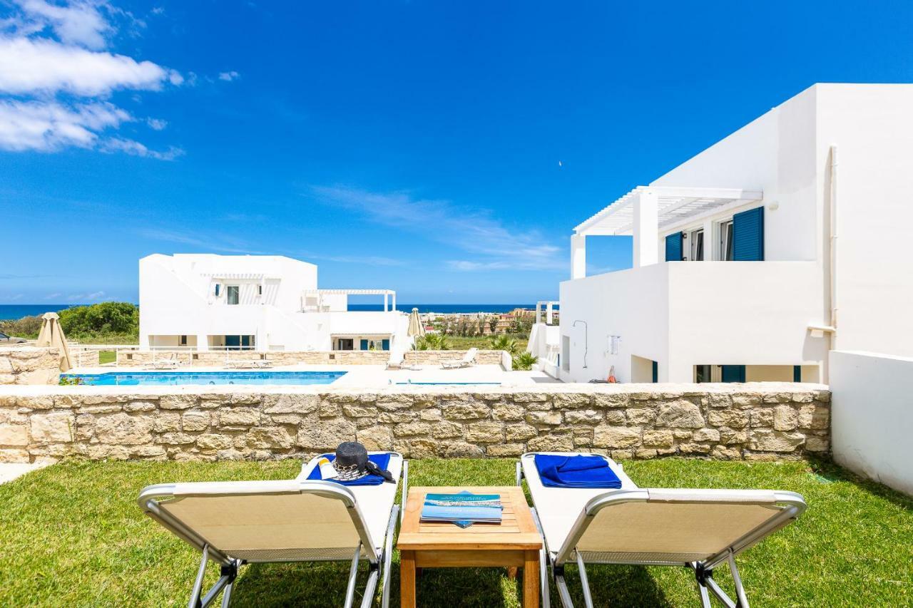 Triton Sea View Villa Georgioupoli Buitenkant foto
